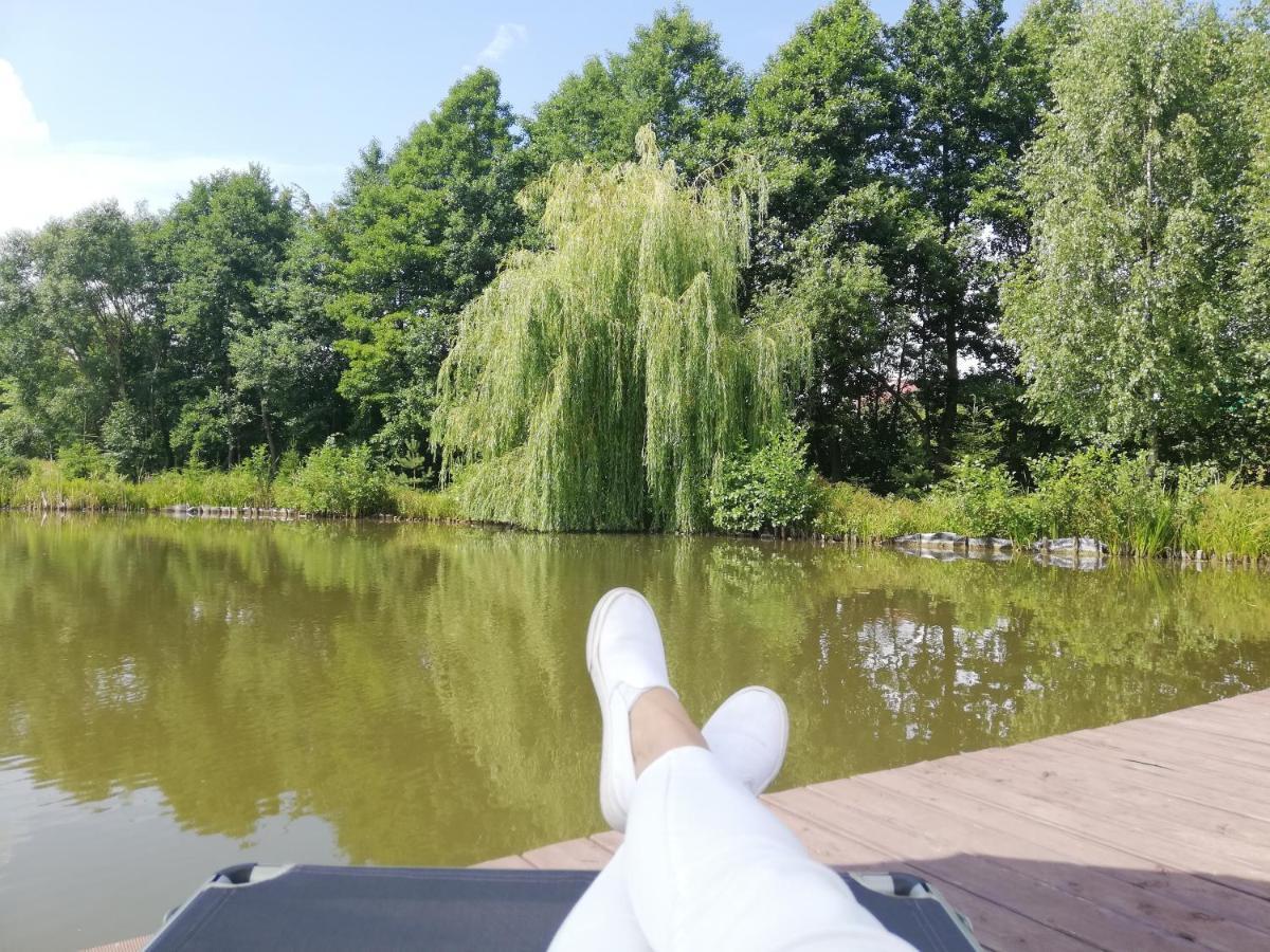 Wczasymazurskie - Domek Caloroczny " Lawenda" Mazury Moldzie Esterno foto