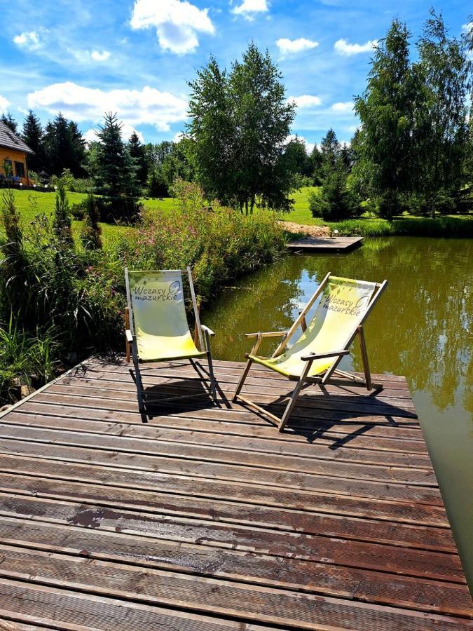Wczasymazurskie - Domek Caloroczny " Lawenda" Mazury Moldzie Esterno foto