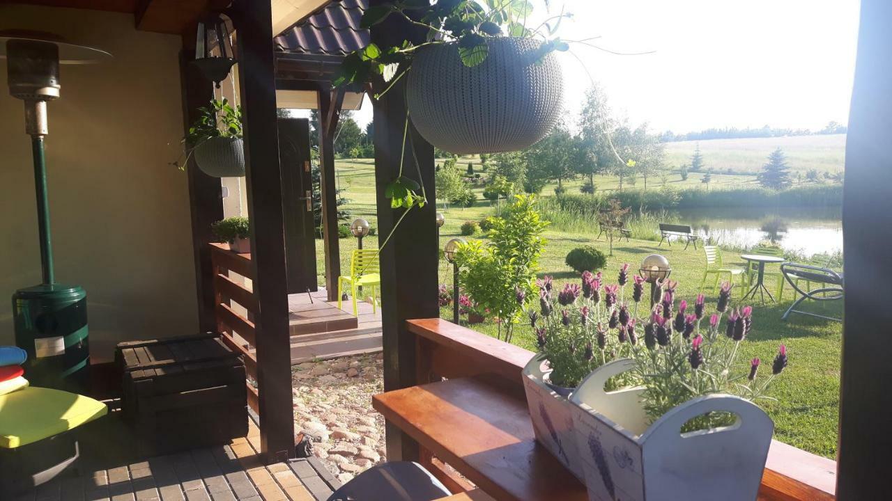 Wczasymazurskie - Domek Caloroczny " Lawenda" Mazury Moldzie Esterno foto