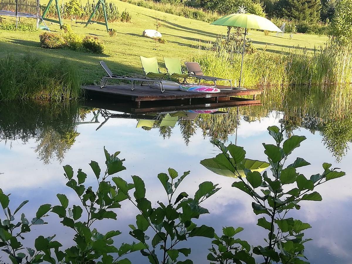 Wczasymazurskie - Domek Caloroczny " Lawenda" Mazury Moldzie Esterno foto